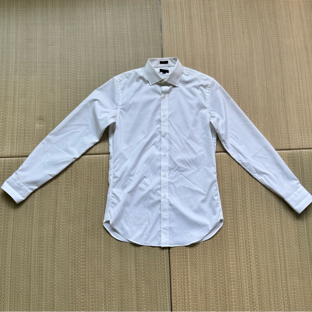J. Crew White Ludlow Dress Shirt, Slim 15/34